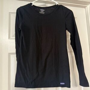 Black Underscrub Long Sleeve Top